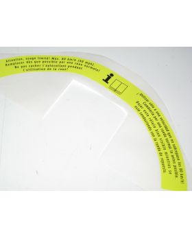 Mercedes Folding Spare Wheel Tyre Warning Label Sticker A2115840438 New Genuine